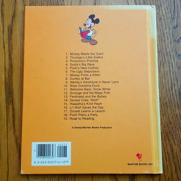 Goofy's Big Race A Walt Disney Beginning Reader Hardcover Vintage Childrens Book - Picture 2 of 3